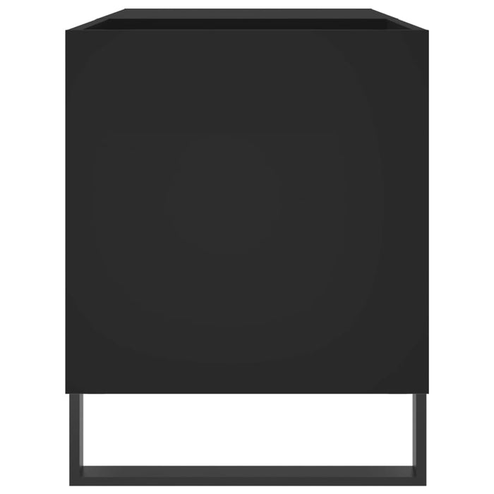 Dulap pentru discuri, negru, 85x38x48 cm, lemn prelucrat - WALTI WALTI
