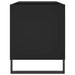 Dulap pentru discuri, negru, 85x38x48 cm, lemn prelucrat - WALTI WALTI
