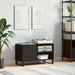 Dulap pentru discuri, negru, 85x38x48 cm, lemn prelucrat - WALTI WALTI