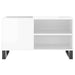 Dulapuri pentru discuri alb lucios 85x38x48 cm lemn prelucrat - WALTI WALTI