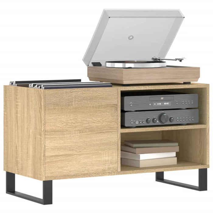 Dulap pentru discuri stejar sonoma 85x38x48 cm lemn prelucrat - WALTI WALTI