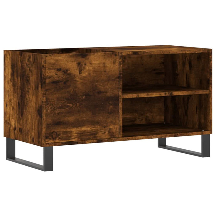 Dulap pentru discuri stejar afumat 85x38x48 cm lemn prelucrat - WALTI WALTI
