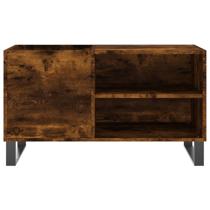 Dulap pentru discuri stejar afumat 85x38x48 cm lemn prelucrat - WALTI WALTI