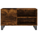 Dulap pentru discuri stejar afumat 85x38x48 cm lemn prelucrat - WALTI WALTI