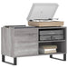 Dulap pentru discuri gri sonoma 85x38x48 cm lemn prelucrat - WALTI WALTI