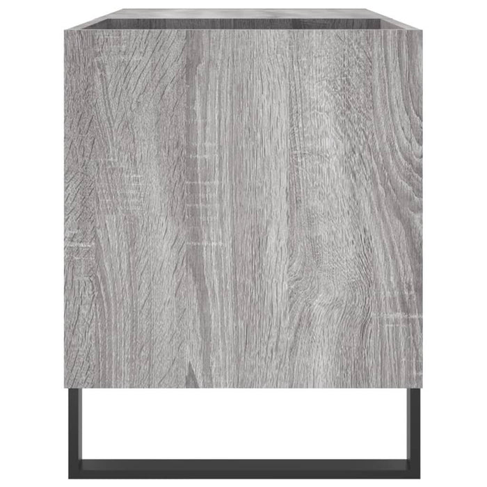 Dulap pentru discuri gri sonoma 85x38x48 cm lemn prelucrat - WALTI WALTI