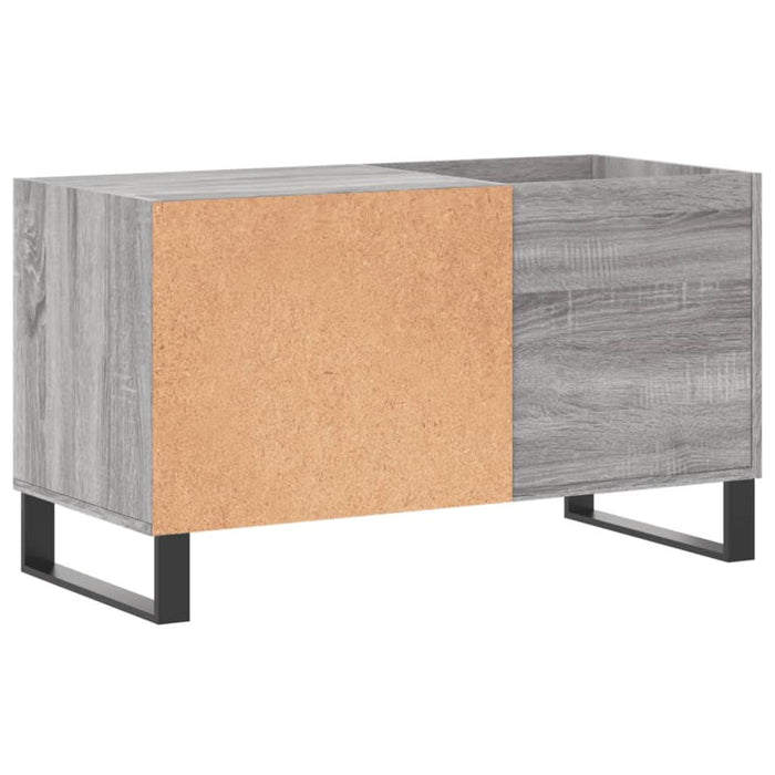 Dulap pentru discuri gri sonoma 85x38x48 cm lemn prelucrat - WALTI WALTI