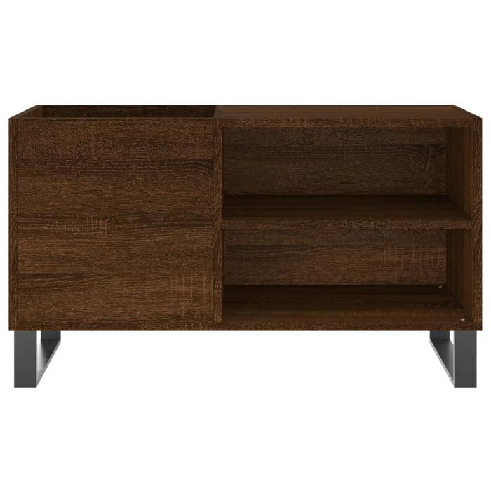 Dulap pentru discuri stejar maro, 85x38x48 cm, lemn prelucrat WALTI