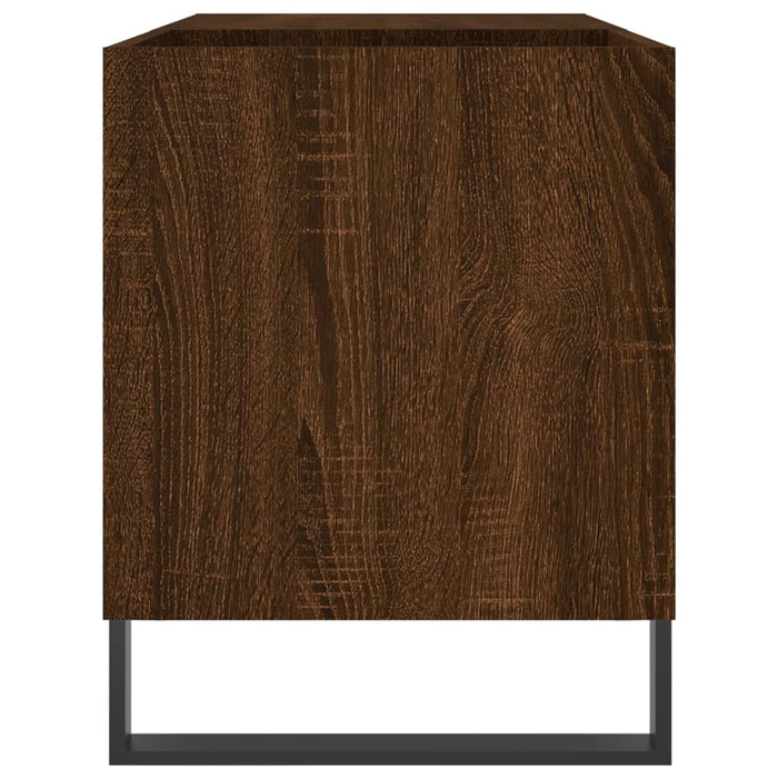 Dulap pentru discuri stejar maro, 85x38x48 cm, lemn prelucrat WALTI
