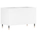 Dulap de discuri, alb, 74,5x38x48 cm, lemn prelucrat - WALTI WALTI