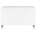 Dulap de discuri, alb, 74,5x38x48 cm, lemn prelucrat - WALTI WALTI