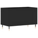 Dulap pentru discuri, negru, 74,5x38x48 cm, lemn prelucrat - WALTI WALTI