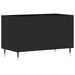 Dulap pentru discuri, negru, 74,5x38x48 cm, lemn prelucrat - WALTI WALTI