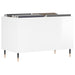 Dulap pt discuri, alb extralucios 74,5x38x48 cm lemn prelucrat - WALTI WALTI