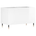 Dulap pt discuri, alb extralucios 74,5x38x48 cm lemn prelucrat - WALTI WALTI