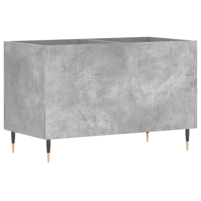 Dulap pentru discuri, gri beton, 74,5x38x48 cm, lemn prelucrat - WALTI WALTI