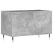 Dulap pentru discuri, gri beton, 74,5x38x48 cm, lemn prelucrat - WALTI WALTI