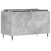 Dulap pentru discuri, gri beton, 74,5x38x48 cm, lemn prelucrat - WALTI WALTI