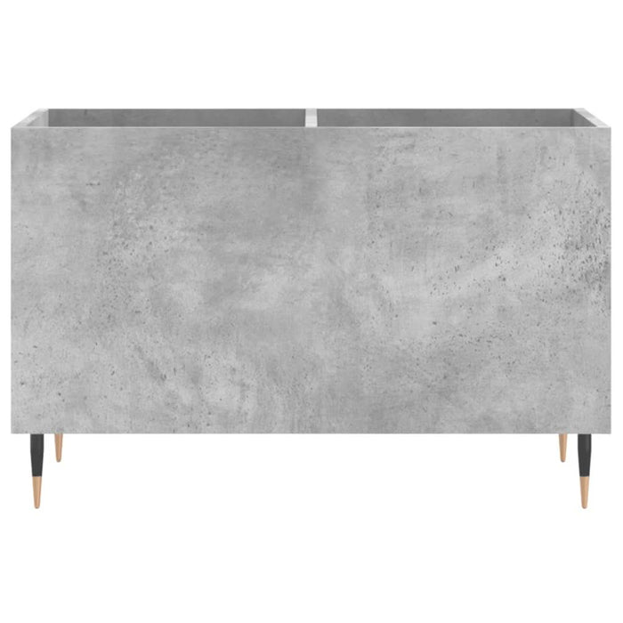Dulap pentru discuri, gri beton, 74,5x38x48 cm, lemn prelucrat - WALTI WALTI