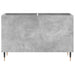 Dulap pentru discuri, gri beton, 74,5x38x48 cm, lemn prelucrat - WALTI WALTI