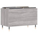 Dulap pentru discuri gri sonoma 74,5x38x48 cm lemn prelucrat - WALTI WALTI