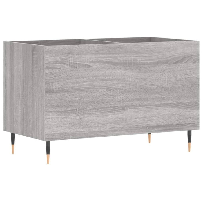 Dulap pentru discuri gri sonoma 74,5x38x48 cm lemn prelucrat - WALTI WALTI