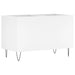 Dulap de discuri, alb, 74,5x38x48 cm, lemn prelucrat - WALTI WALTI