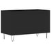 Dulap pentru discuri, negru, 74,5x38x48 cm, lemn prelucrat - WALTI WALTI