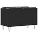 Dulap pentru discuri, negru, 74,5x38x48 cm, lemn prelucrat - WALTI WALTI