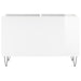 Dulap pt discuri, alb extralucios 74,5x38x48 cm lemn prelucrat - WALTI WALTI