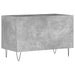 Dulap pentru discuri, gri beton, 74,5x38x48 cm, lemn prelucrat - WALTI WALTI