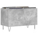 Dulap pentru discuri, gri beton, 74,5x38x48 cm, lemn prelucrat - WALTI WALTI