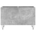 Dulap pentru discuri, gri beton, 74,5x38x48 cm, lemn prelucrat - WALTI WALTI