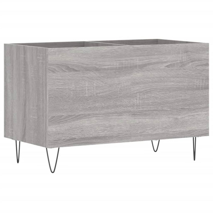 Dulap pentru discuri gri sonoma 74,5x38x48 cm lemn prelucrat - WALTI WALTI