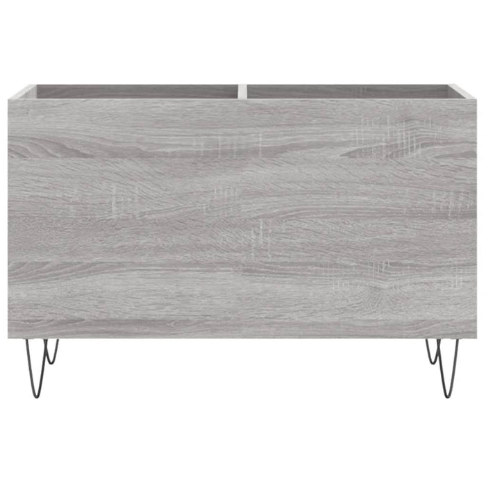 Dulap pentru discuri gri sonoma 74,5x38x48 cm lemn prelucrat - WALTI WALTI
