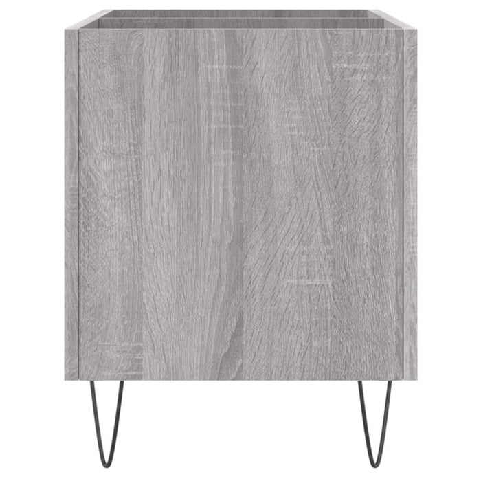 Dulap pentru discuri gri sonoma 74,5x38x48 cm lemn prelucrat - WALTI WALTI