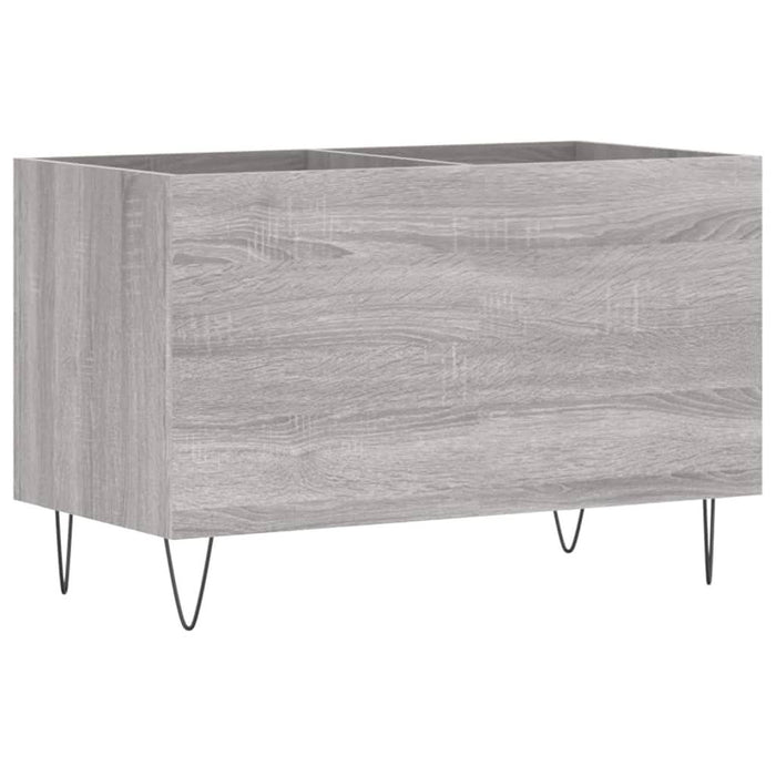 Dulap pentru discuri gri sonoma 74,5x38x48 cm lemn prelucrat - WALTI WALTI