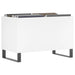 Dulap de discuri, alb, 74,5x38x48 cm, lemn prelucrat - WALTI WALTI
