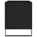Dulap pentru discuri, negru, 74,5x38x48 cm, lemn prelucrat - WALTI WALTI