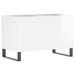 Dulap pt discuri, alb extralucios 74,5x38x48 cm lemn prelucrat - WALTI WALTI