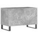 Dulap pentru discuri, gri beton, 74,5x38x48 cm, lemn prelucrat - WALTI WALTI