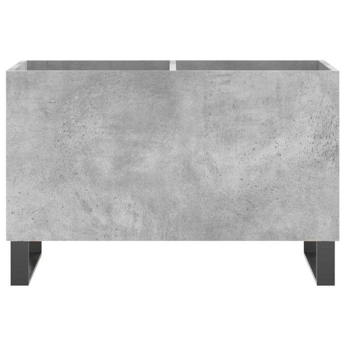 Dulap pentru discuri, gri beton, 74,5x38x48 cm, lemn prelucrat - WALTI WALTI