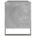 Dulap pentru discuri, gri beton, 74,5x38x48 cm, lemn prelucrat - WALTI WALTI