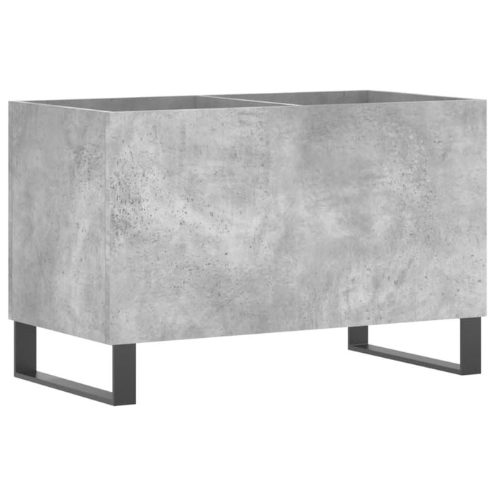 Dulap pentru discuri, gri beton, 74,5x38x48 cm, lemn prelucrat - WALTI WALTI