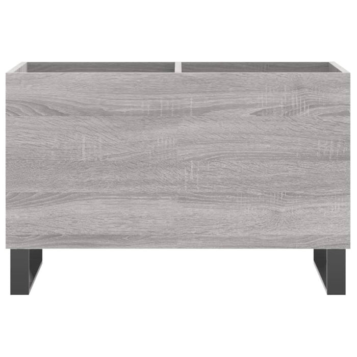 Dulap pentru discuri gri sonoma 74,5x38x48 cm lemn prelucrat - WALTI WALTI