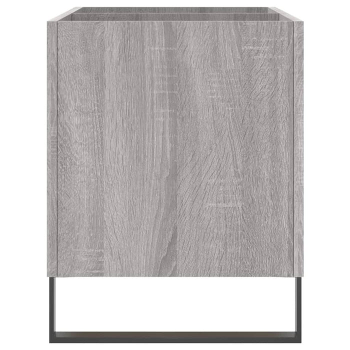 Dulap pentru discuri gri sonoma 74,5x38x48 cm lemn prelucrat - WALTI WALTI