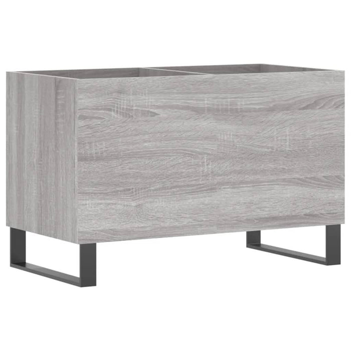 Dulap pentru discuri gri sonoma 74,5x38x48 cm lemn prelucrat - WALTI WALTI