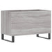 Dulap pentru discuri gri sonoma 74,5x38x48 cm lemn prelucrat - WALTI WALTI
