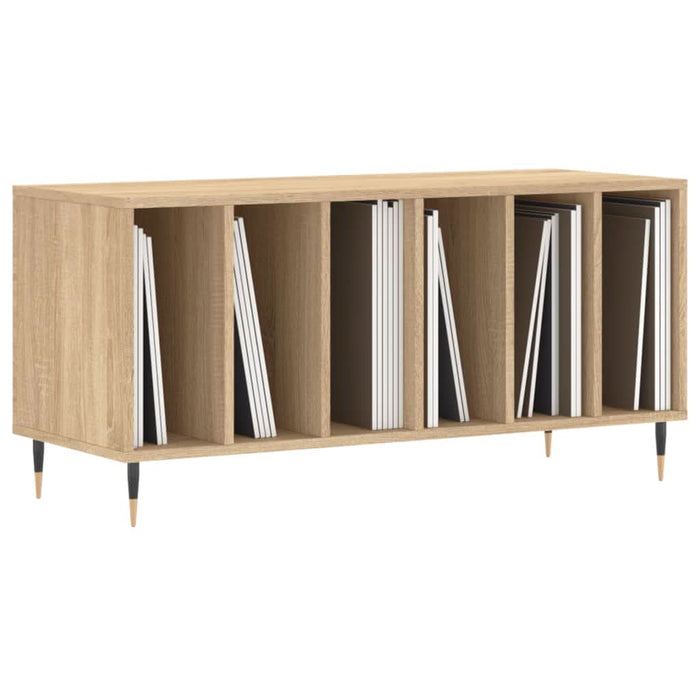 Dulap pentru discuri stejar sonoma 100x38x48 cm, lemn prelucrat - WALTI WALTI