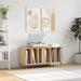 Dulap pentru discuri stejar sonoma 100x38x48 cm, lemn prelucrat - WALTI WALTI
